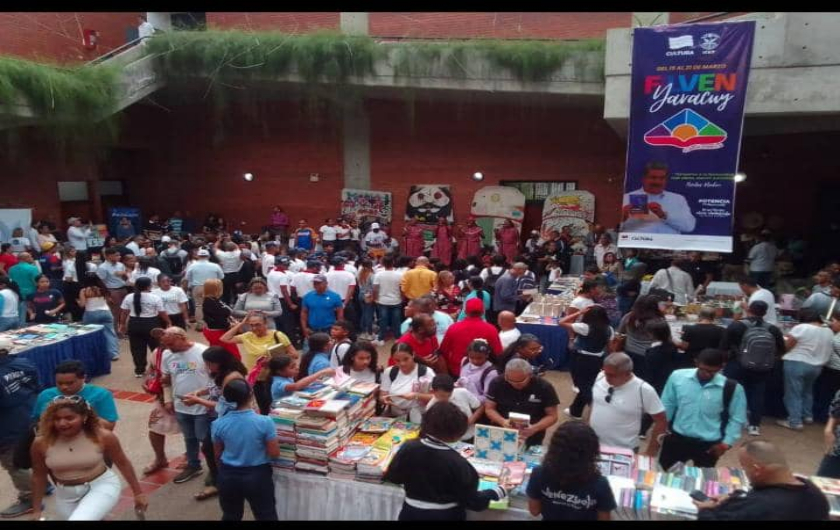 Fondo Editorial “César Solórzano” promueve la cultura en la Filven Capítulo Yaracuy