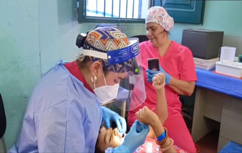 IPASME despliega abordaje odontológico integral en Campamento Temporal de la U.E.E. La Guaira 